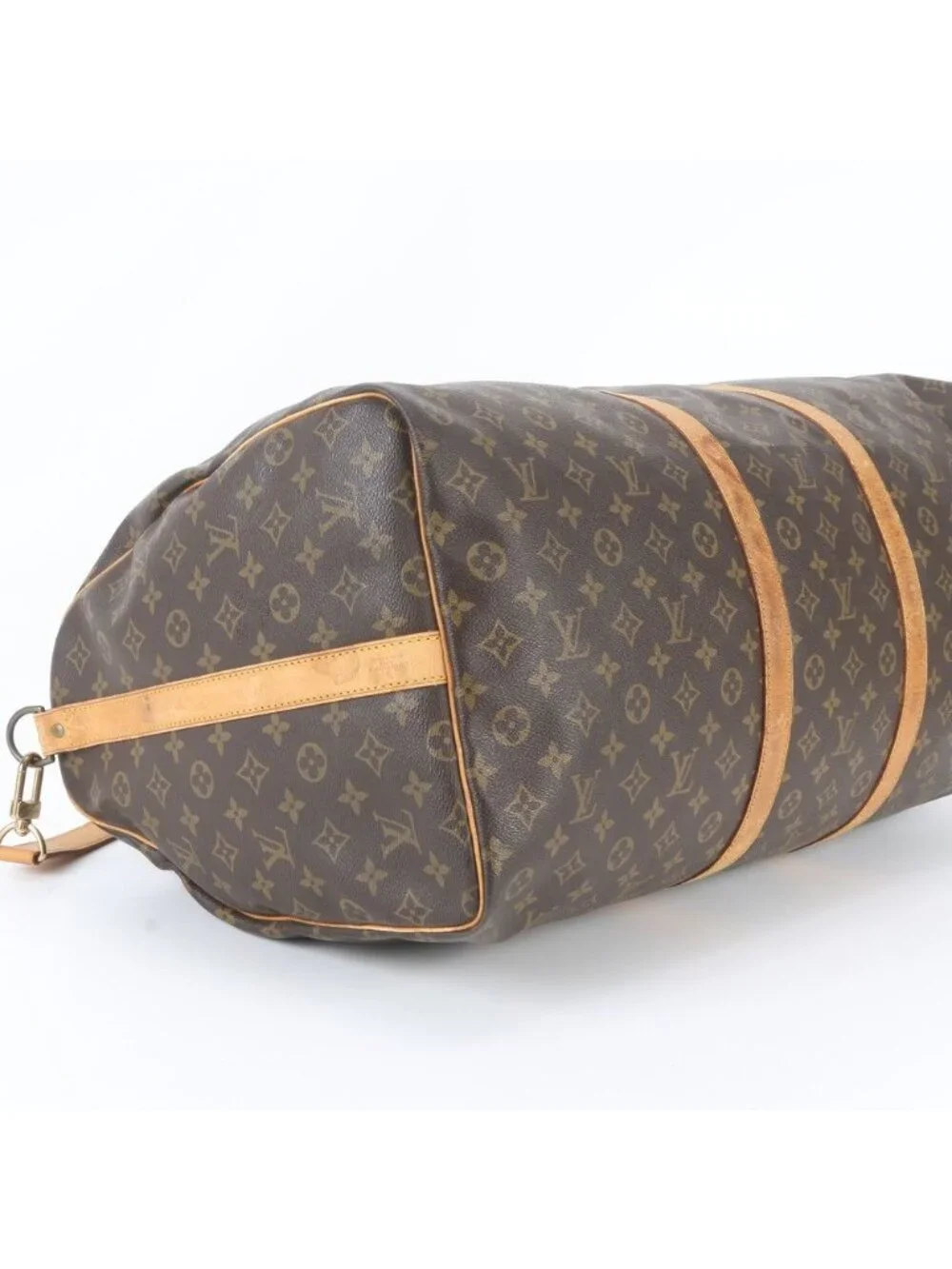 Louis Vuitton Monogram Keepall Bandouliere 60 Leather 2-Way Boston Bag Crossbody